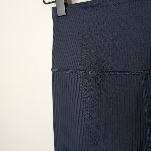 Girlfriend Collective Blue Ribbed Leggings | Size XS - Picture 6 of 10